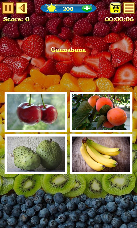 Fruits Quiz 1.0